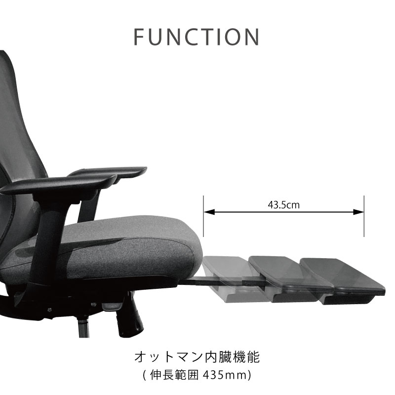 オフィスチェア パソコンチェア PCチェア 関家具 機能性 肘置付き 宅配