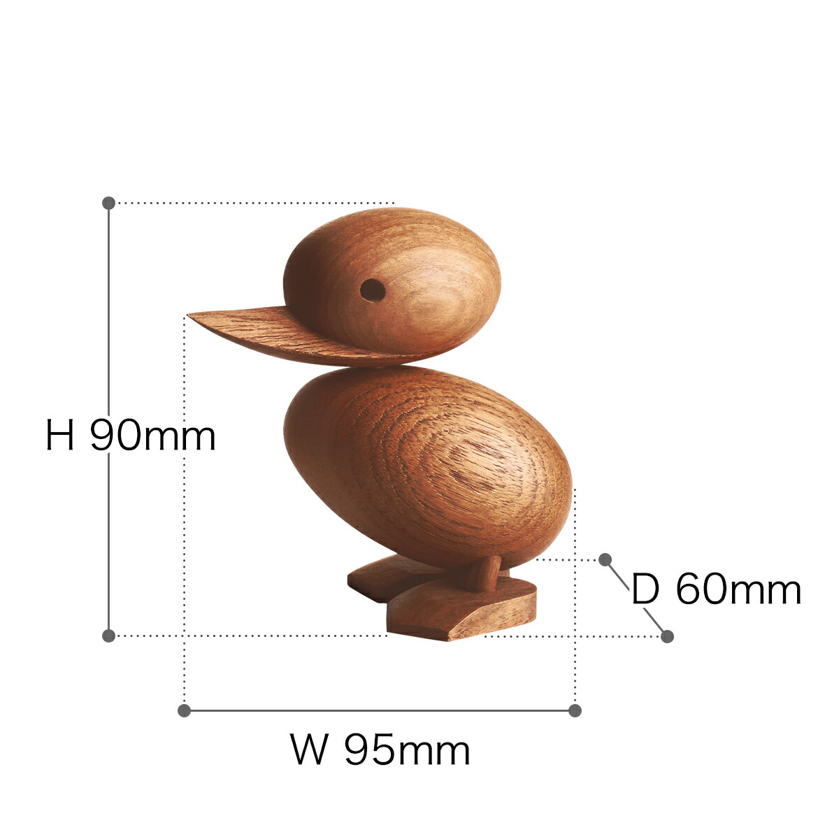 爆売り！ アーキテクトメイド 木製 おしゃれ 北欧 動物 アニマル 天然木 無垢材 鳥 アヒル あひる 親子 グッズ 雑貨 おもちゃ オブジェ 小物  置物 飾り かわいい インテリア ギフト ハンスブリング ARCHITECTMADE Duckling www.rmb.com.ar