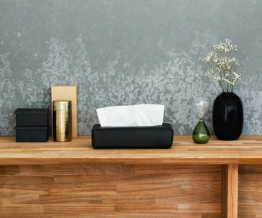 ティッシュカバー ティッシュケース ケース カバー おしゃれ レザー かわいい 北欧 高級 牛革 車 ボックスティッシュ モヘイム シンプル スタイリッシュ ブランド ギフト インテリア 雑貨 ブラウン ブラック ポイント10倍 送料無料 Moheim Tissue Cover