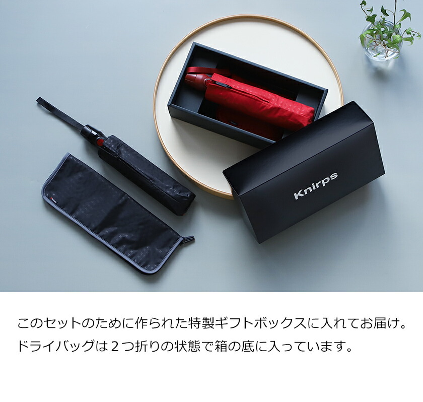 魅力的な クニルプス 折りたたみ傘 ドライバッグ T 2 T2 自動開閉 ワンタッチ開閉 折り畳み傘 軽量 レディース 日傘 メンズ ジャンプ傘 おしゃれ 折りたたみ 丈夫 父の日 ポイント10倍 送料無料 Knirps T 2 Dry Bag ギフトボックスセット 美しい