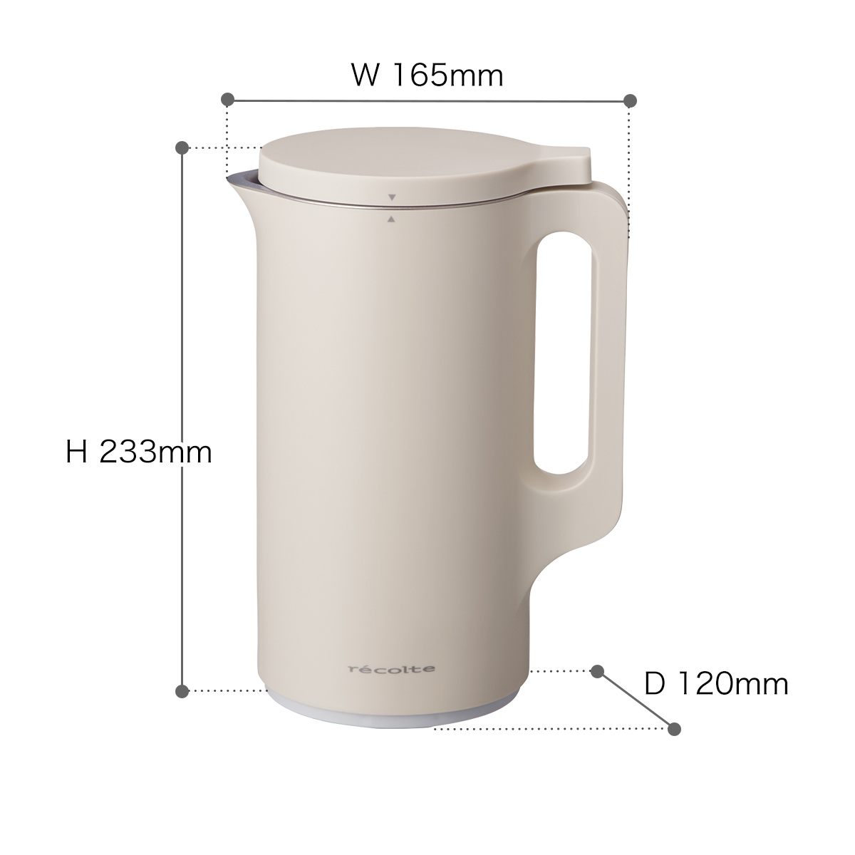 ○楽天1位○【2大特典付き＋30レシピ付】レコルト 豆乳メーカー 全自動