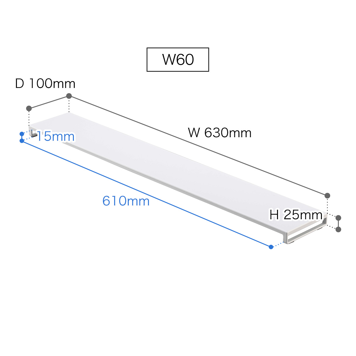 山崎実業 tower 排気口カバー フラットタイプ W60／W75