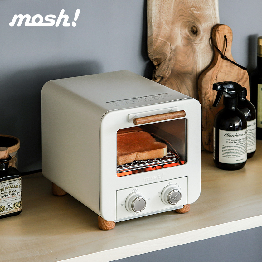 【楽天市場】オーブントースター モッシュ おしゃれ トースター M-OT1 モッシュ! (mosh!) シンプル コンパクト かわいい スリム