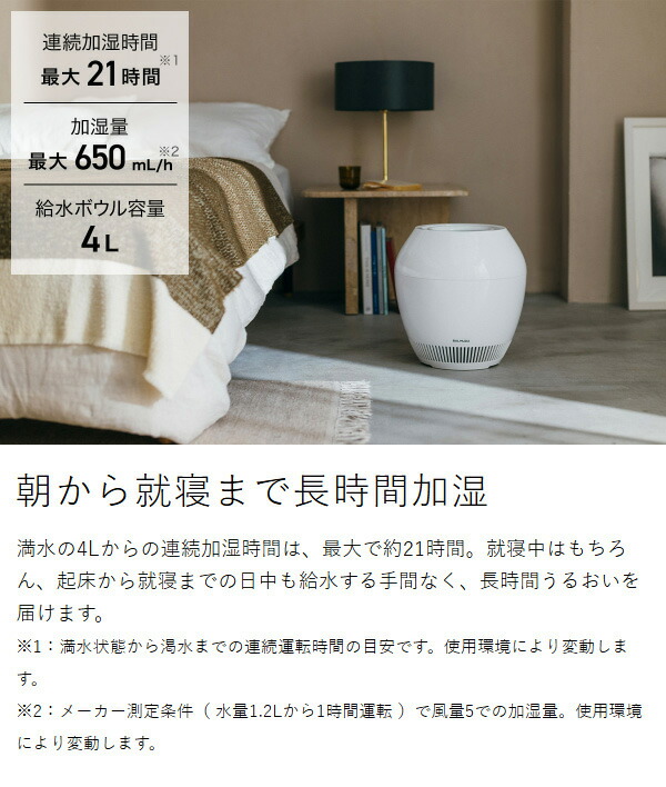 2025 新商品 正規店 バルミューダ レイン 気化式加湿器 おしゃれ 上部