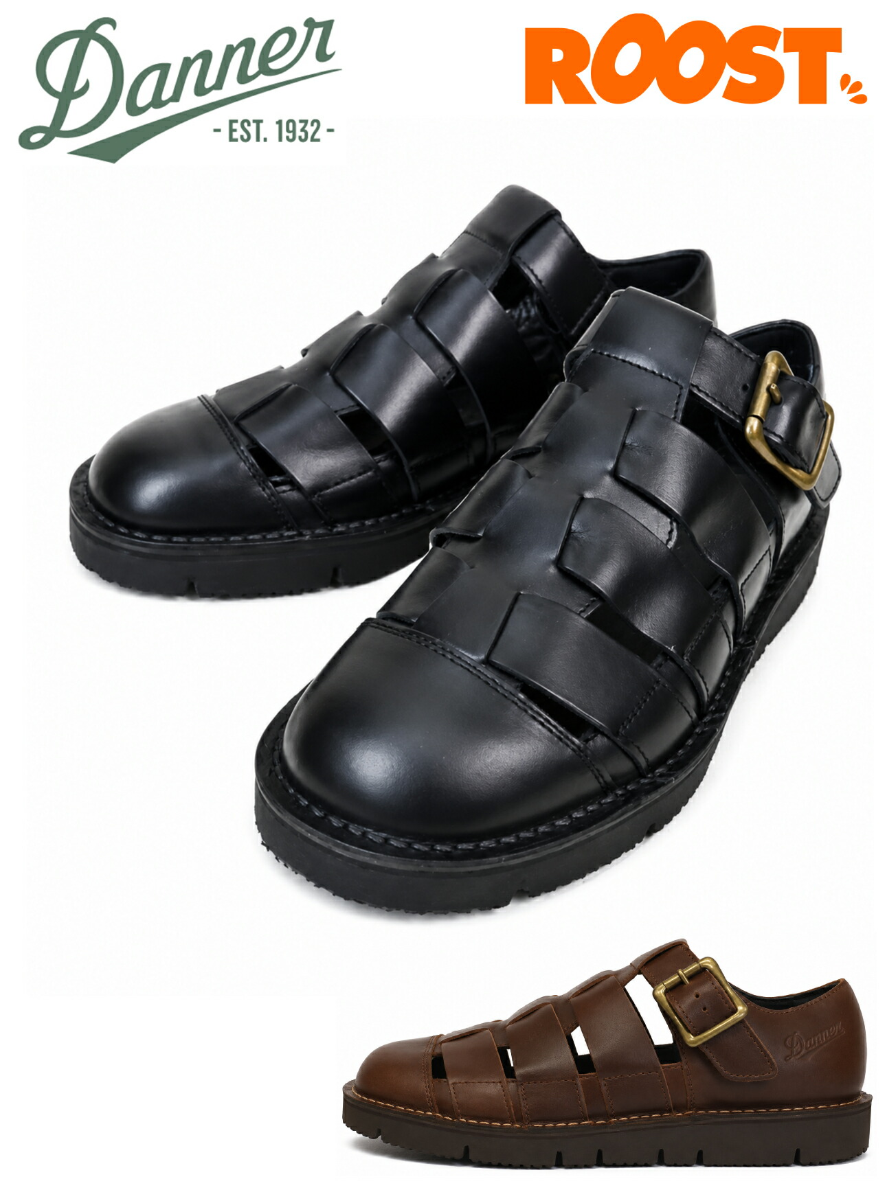 Danner ダナー PITTOCK GURUKHA FLEX ピトックグルカフレックス D217010 メンズ 日本定まり品 牛皮 なめし革 グルカサンダル 日本製