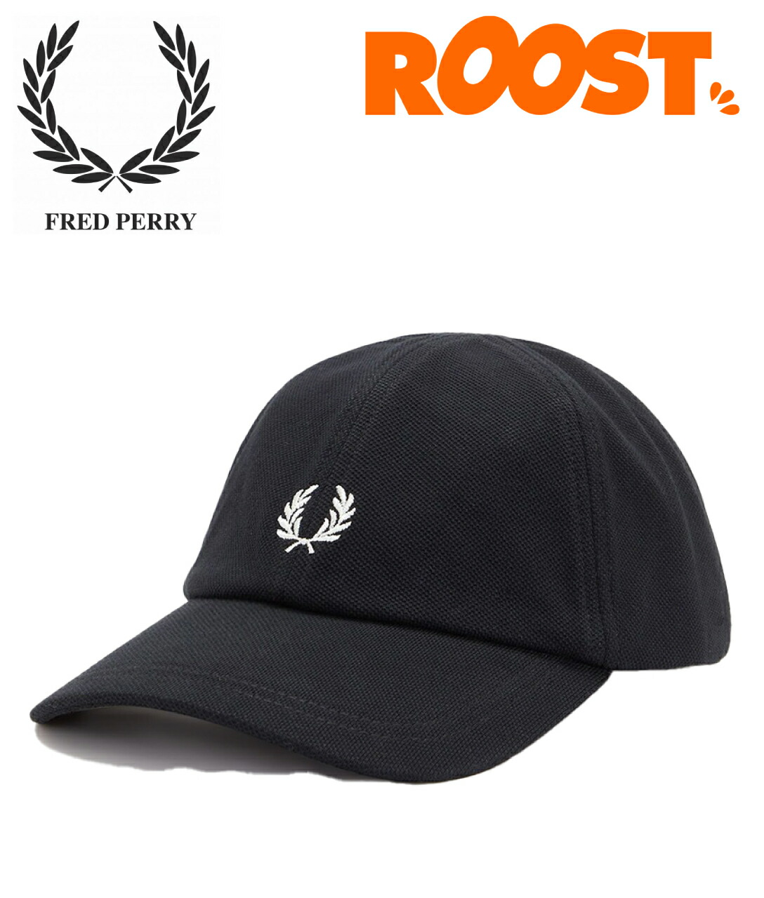 FRED PERRY フレッドペリー Pique Classic Cap ピケクラシックキャップ HW2295 日本定まり品 メンズ かぶり笠