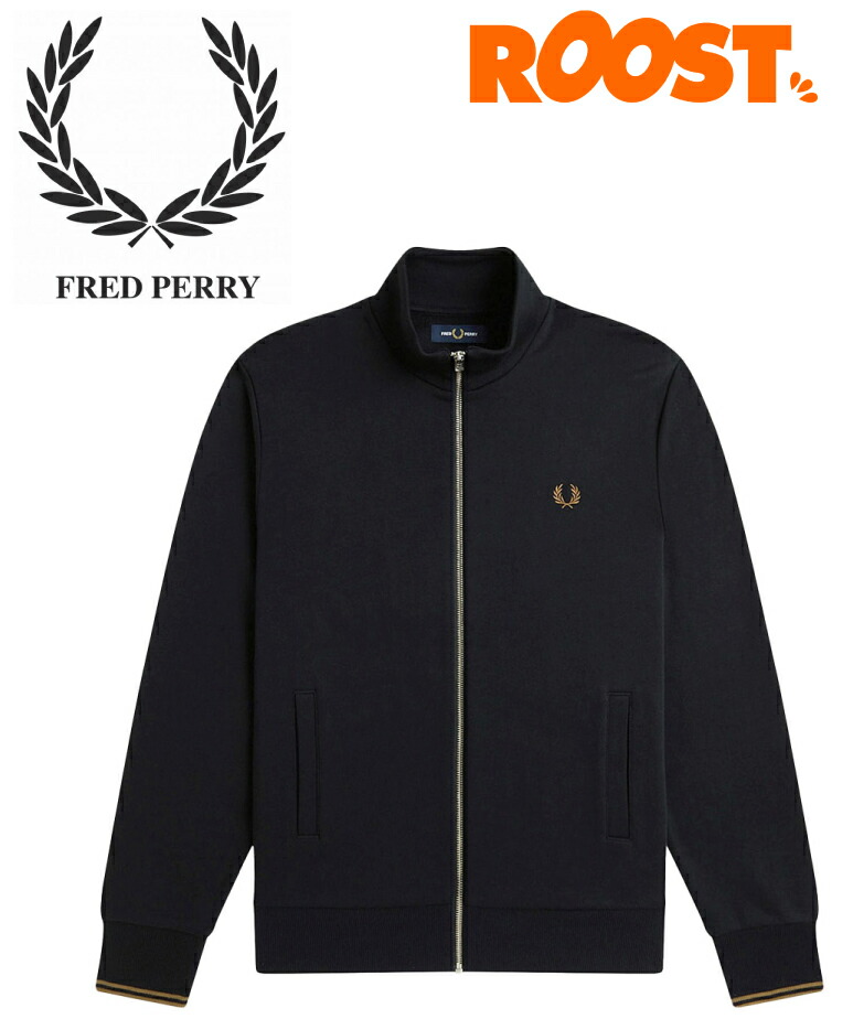 FRED PERRY フレッドペリー Zip Through sweatshirt ジップスロースウェットシャツ J1327 日本定め事品 2025秋冬 メンズ