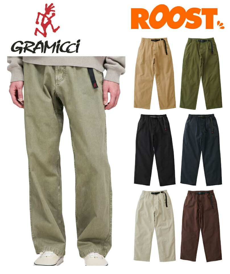 美品✨ GRAMICCI グラミチ ストレッチ テーパード オリーブ タグ付き 楽天市場】全2色 グラミチ Gramicci ルーズテーパードパンツ グラミチ