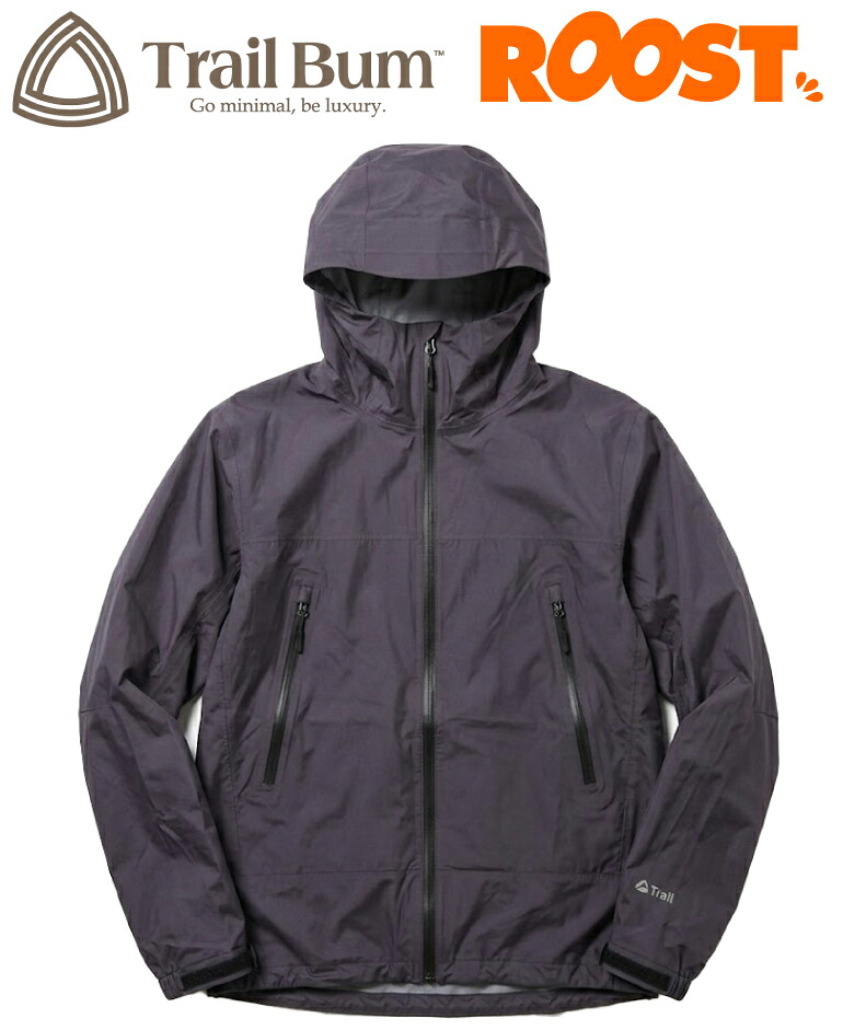 TRAIL BUM トレイルバム ノ WALKER SHELL JACKET ウォーカーシェルジャケット 220g 日本正規品 メンズ 2026春夏 軽量 防水透湿|ROOST