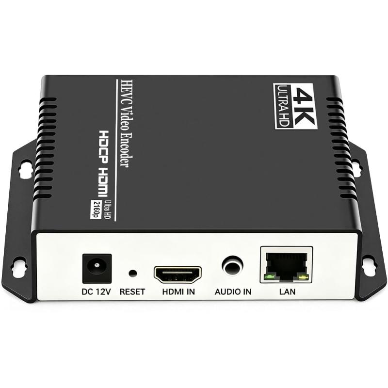 URayTech HEVC 4K 1080P HD ビデオ オーディオ エンコーダーは、RTSP、RTMP、HTTP、UDP、HLS、SRT、ONVIF などのプロトコルをサポートし、HDMI から IP へのコンバーターは、IPTV、YouTube、F｜RoothouseStore