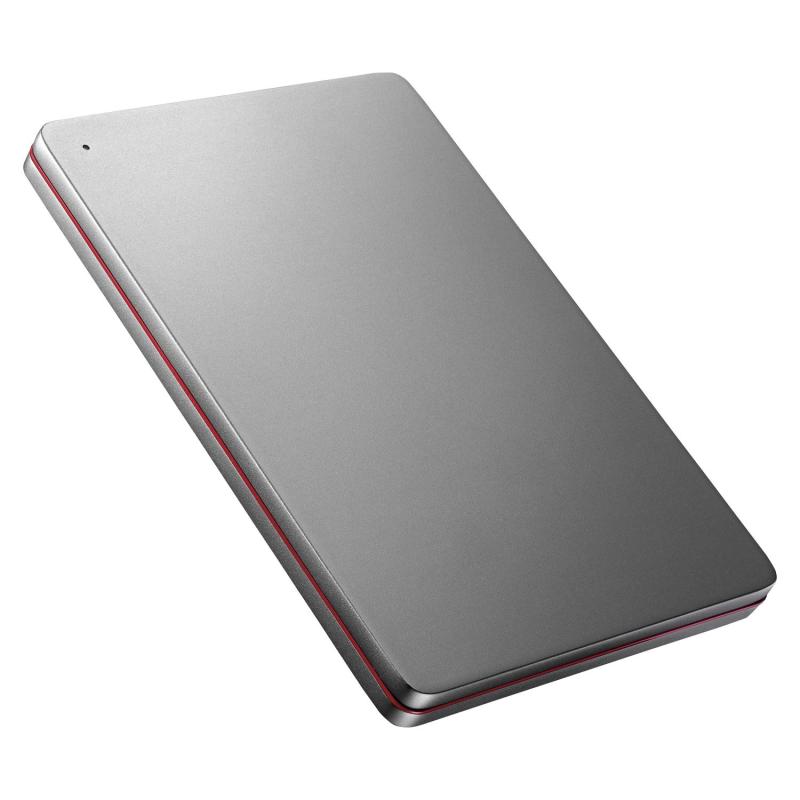 アイ・オー・データ 外付けHDD ハードディスク 2TB ポータブル カクうす アルミボディ 超薄型 mac Time Machine対応 日本製 HDPX-UTS2K｜RoothouseStore