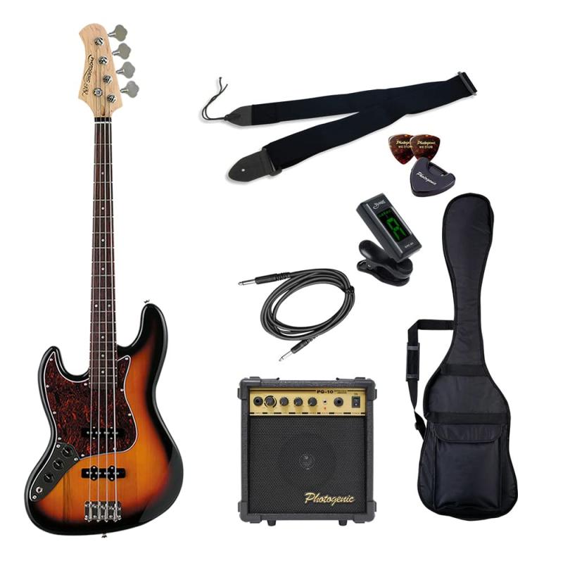 楽天市場】PhotoGenic エレキベース 初心者入門ライトセット JBタイプ