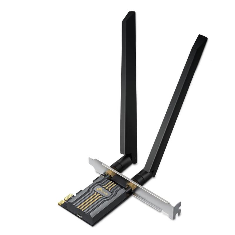 TP-Link WiFi 7 無線LAN Bluetooth 5.4 PCIeアダプター 2882Mbps(6GHz) + 2882Mbps(5GHz) + 688Mbps(2.4GHz) Archer TBE400E/A