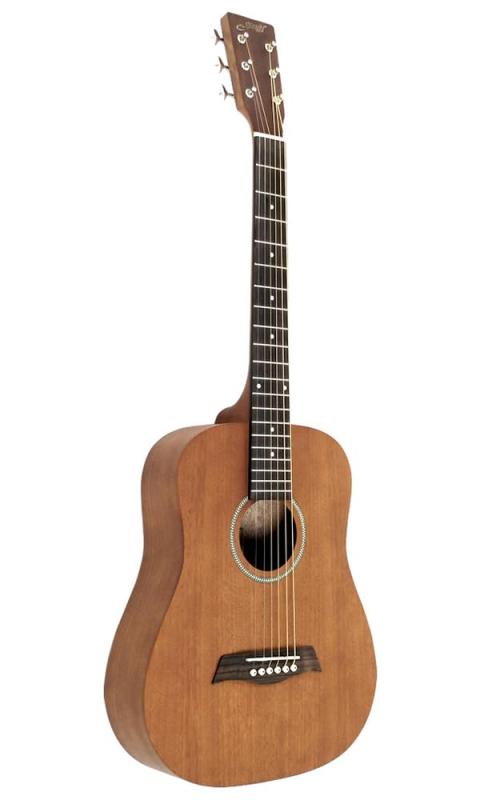 S.Yairi ヤイリ ミニアコースティックギター (ミニギター) Compact Acoustic Series 左利き用 レフトハンドモデル YM-02LH/MH マホガニー [ソフトケース付属]