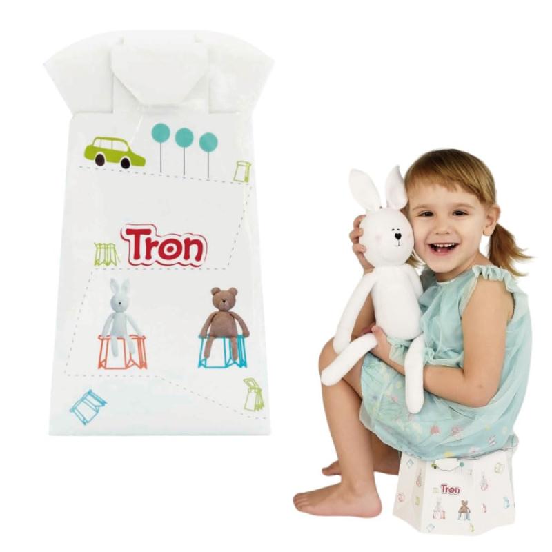 Smart Start 座れる携帯トイレ トロン くま1～6歳頃まで 25kgまで アウトドアやキャンプ場でも活躍 災害時にも画像