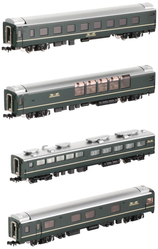 Nゲージ車両 24系25形特急寝台客車 (トワイライトエクスプレス) 増結セットA 92241 Amazon | Nゲージ車両 24系25形特急寝台客車 (トワイライト