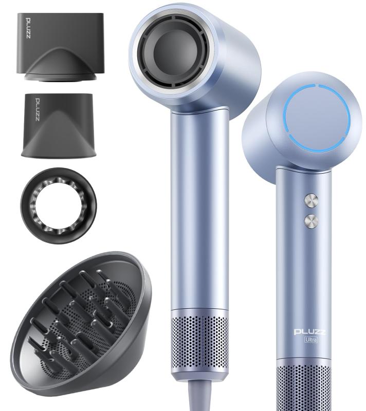 楽天市場】【新設計の中空構造】PLUZZドライヤー【10億マイナスイオン