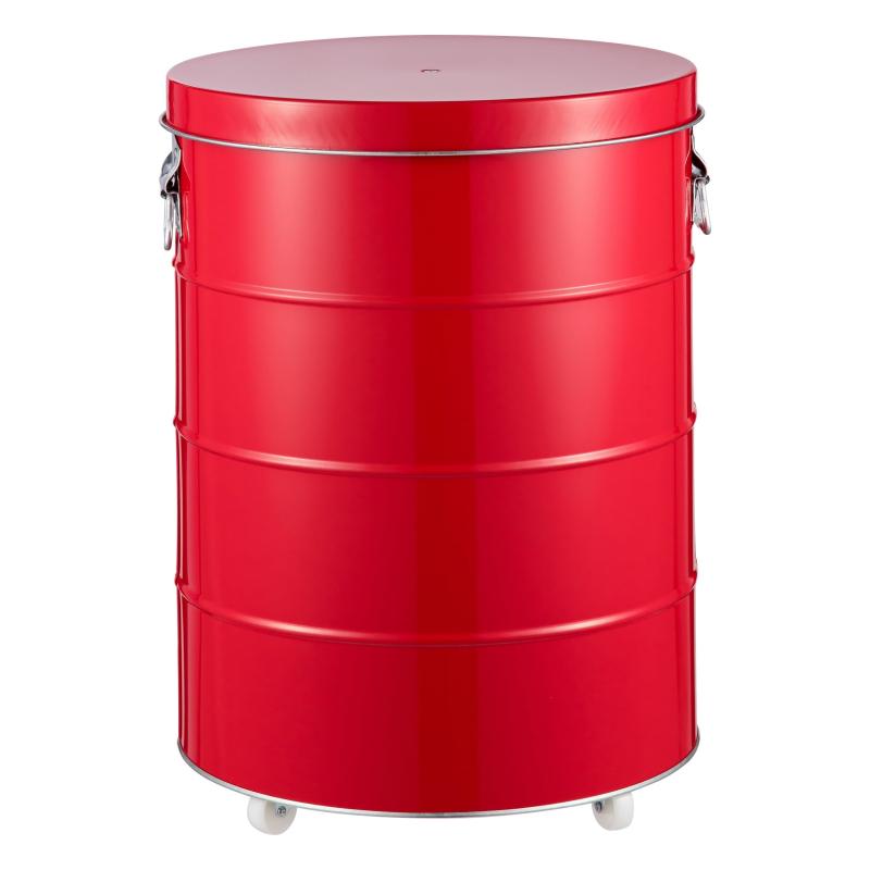OBAKETSU 渡辺金属工業 オバケツ ライスストッカー 30kg キャスター付 レッド RS30R