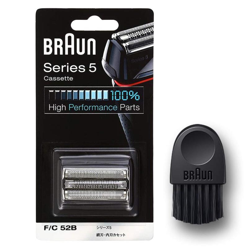 【正規品】ブラウン 替刃 旧シリーズ5 シェーバー F/C52B-b ブラック 【 】【本来の性能を100%発揮】 ブラシ付き