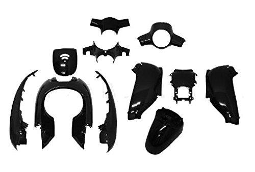 バイクパーツセンター(Bike Parts Center) 外装11点セット 黒 ホンダ ジョルノ AF70 3156|RoothouseStore