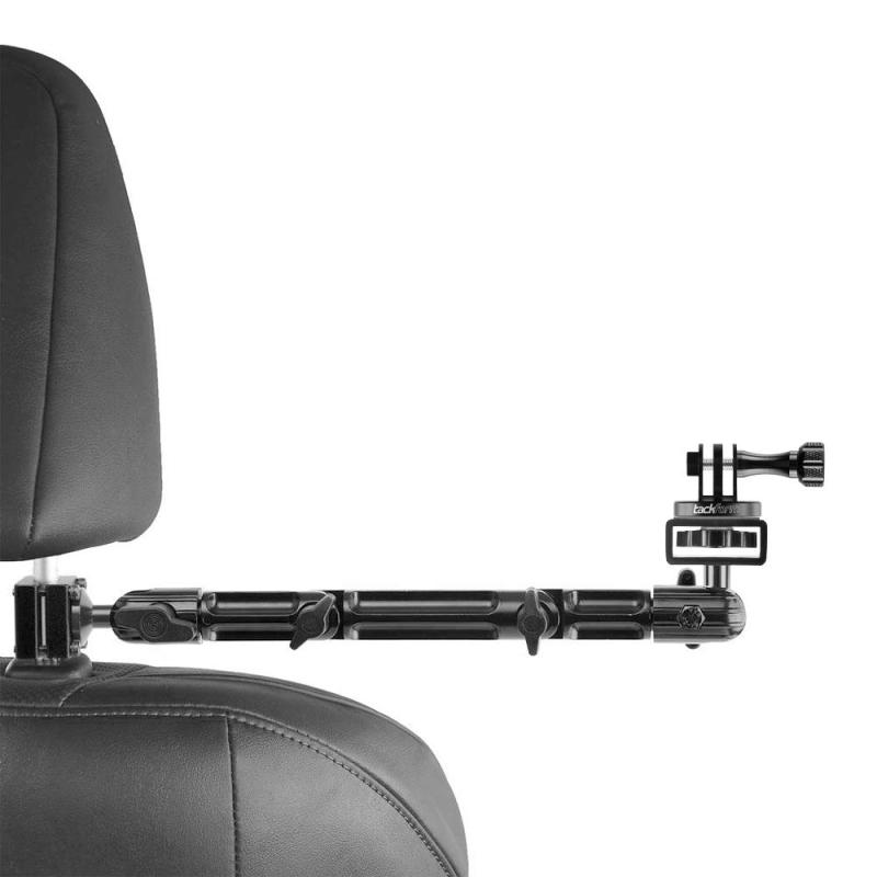 ヘッドレストマウントGoPro、Tackform&reg;DrivePro *レコーディングレコーディング用GoPro用ベストカーマウント[超高剛性設計] No Shake、No Rattle、すべてのGoProバージョンおよびすべてのアクションカ｜RoothouseStore