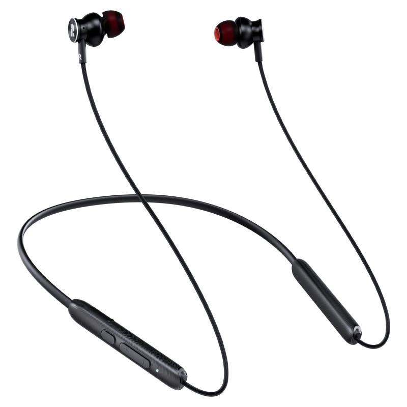 Rythflo Bluetooth受話器 無線電話Bluetoothイヤ電話機 のど首ダンス楽隊 マイクロホン付き添い人 ネットネックバンドイヤホン 30第四次元生まれ変わり IPX7雨合羽