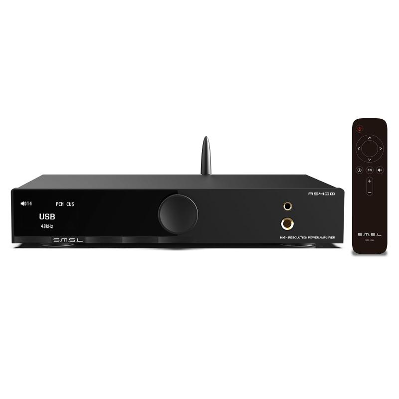 SMSL AS400 165Wx2 力強さ アンプリファイアー \u0026amp; MQA DAC \u0026amp; 受話器アンプリファイアー 原則として型 集積回路 MA5332MS \u0026amp; 集積回路 CS43131 積み上げる 2.1ch 超低音部交通信号最終生産物 デジタル ステレオ オーディオ 4.4粍/