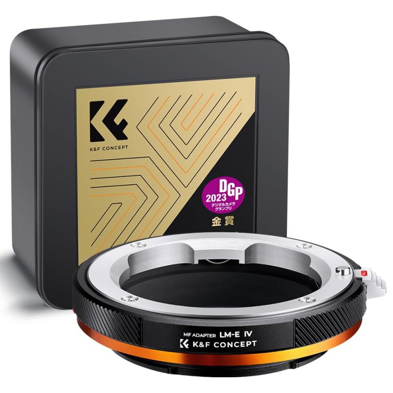 【新型】K\u0026amp;F CONCEPT マウントアダプタ L/M-E IV Leica相応う ライカ相応う Mマウント水晶体 ソニー相応う相応う Eマウント NEX写真機とり備える用 水晶体アダプタ ハウツー物興味の中心 艶消し完成 無条件反射
