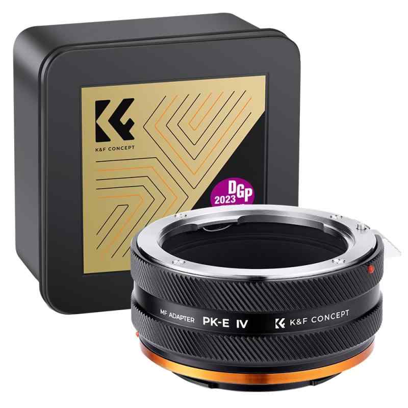 【新型】K\u0026amp;F CONCEPT マウントアダプタ PK-E IV ペンタックス相応う Kマウント水晶体 ソニー相応う相応う Eマウント NEX写真機とり備える 取り替えっこ 水晶体アダプタ ハウツー物興味の中心 艶消し完成 無条件反射
