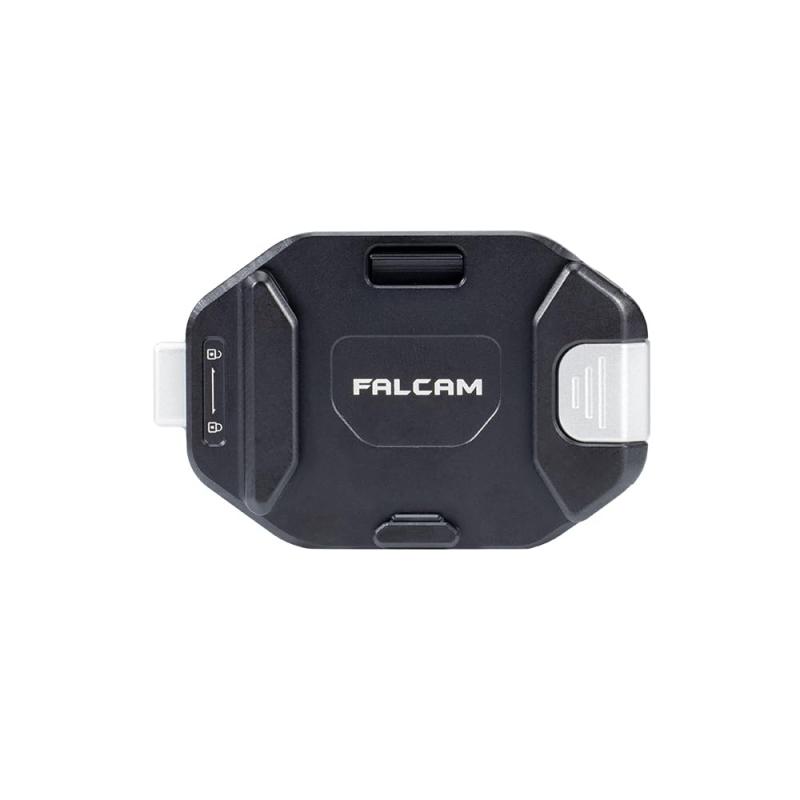 Falcam F38 クイックリリースカメラクリップ V2、バックパックストラップ用ベースマウントアダプター、クイックカメラアクセスの悧巧の肩かけまたはうしろ側容器に並べる用キャプチャークリップ（