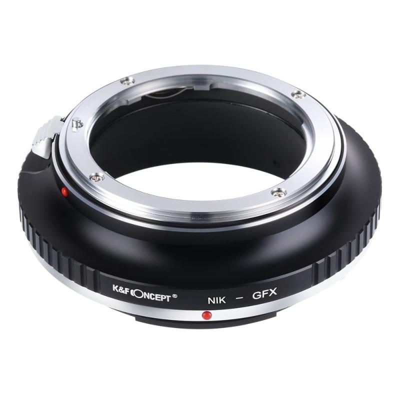 K\u0026amp;F CONCEPT マウント取り替えっこアダプタ Nikon相応う 水晶体取り替えっこアダプタ GFX写真機 レンズマウントアダプター ニコン相応う Fマウント 水晶体 富士写真フィルム相応う Gマウント写真機とり備える用 レンズアダ