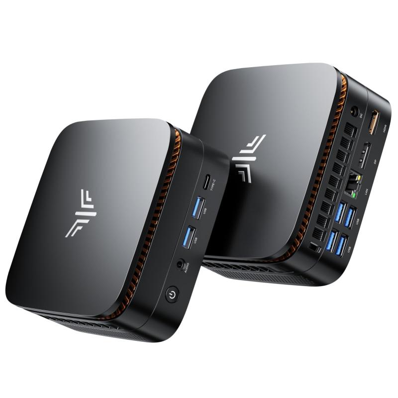 NiPoGi ミニpc Ryzen 3300U 【2025新型・N150よりとんとん拍子】 mini pc Windows11 Pro 16GB+512GB 4肺結核取りひろげる能力のある ミニマイコン Type-C/DP1.4/HDMI2.0 4K 3画面最終生産物 USB3.2×