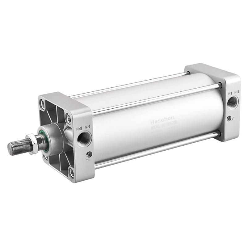 Heschen 空気圧 標準尺度円柱 SC 100-200 PT1/2 界面 100粍(4\u0026quot;) ボア 200粍(8\u0026quot;) 打つこと 複動式