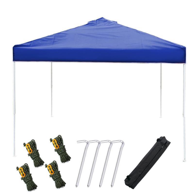 zmayastar ワンタッチタープテント 大型テント タープテント 3m&times;3m 5-6人用 組立て簡単 日よけ 日除け 暑さ対策 テント 耐水圧生地 遮光 三段階調節 収納袋付 防災 運動会 イベント アウトドア ｜RoothouseStore