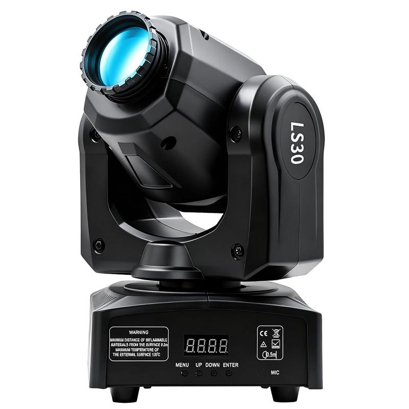 BETOPPER 舞台照明 ステージライト LED 回転 8色 30Wムービングライト 9/11チャンネル DMX512 /サウンドアクティベートDJ Party Light for/舞台/ディスコ/パーティー/KTV/結婚式/クラブ/バー(LS30)|RoothouseStore