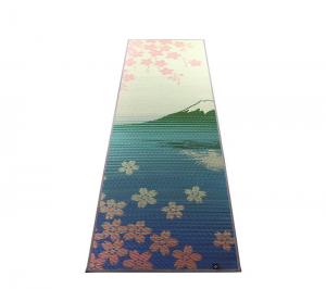 11柄から選べるデザイン国産畳ヨガマット SAKURA富士 60×180cm|ルータ・クラフトショップNAGI