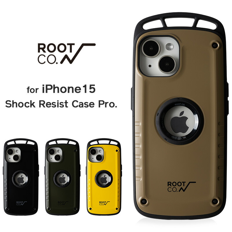 楽天市場】【ROOT CO.】[iPhone15専用]GRAVITY Shock Resist Case 