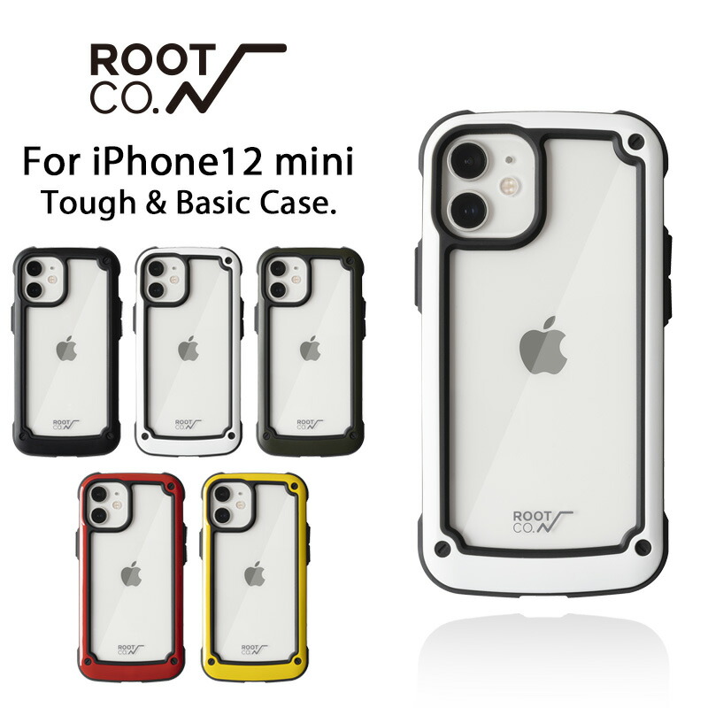 楽天市場】【iPhone12 mini専用】ROOT CO. GRAVITY Shock Resist Tough