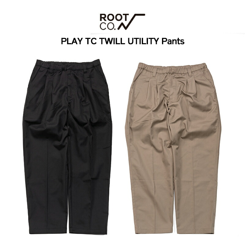 【ROOT CO.】PLAY TC TWILL UTILITY Pants