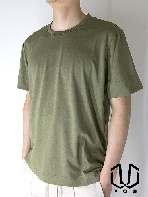 VOW ボウ アイスTシャツ テンセル グリーン vow420801｜ROOTWEB