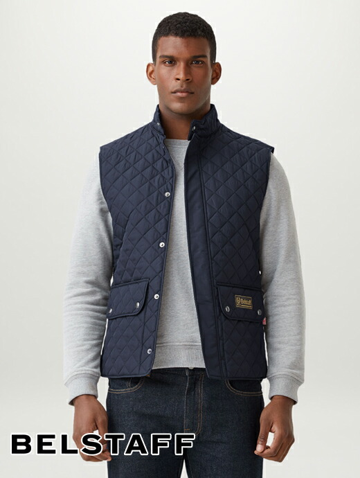 Belstaff ベスト 楽天市場】Belstaff（ベルスタッフ）キルティングベスト メンズ