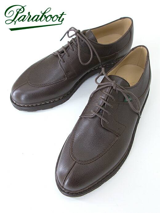 Paraboot パラブーツ Uチップシューズ AVIGNON グレインレザー ダークブラウン par442007