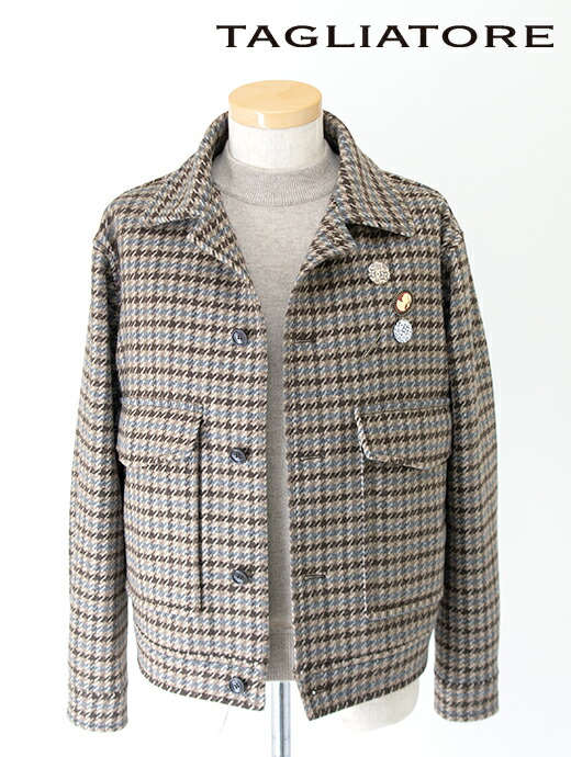 楽天市場】【SALE】【30%】 TAGLIATORE タリアトーレ ソフトツイード