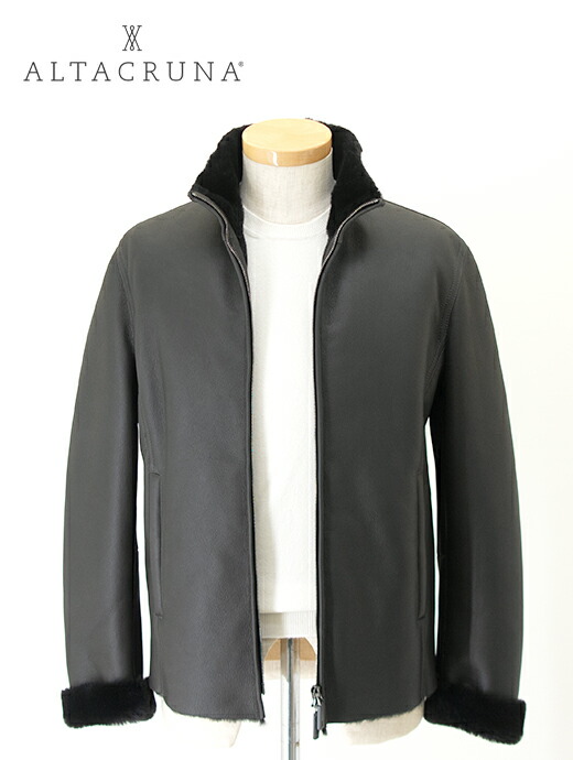 楽天市場】ALTACRUNA アルタクルーナ ブルゾン パーカー ムートン