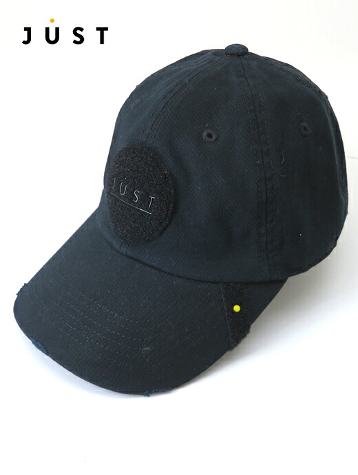 ジャスト ハット Just Hat ワッペン交換式トラッカーキャップ jus502401＿ブラック｜ROOTWEB