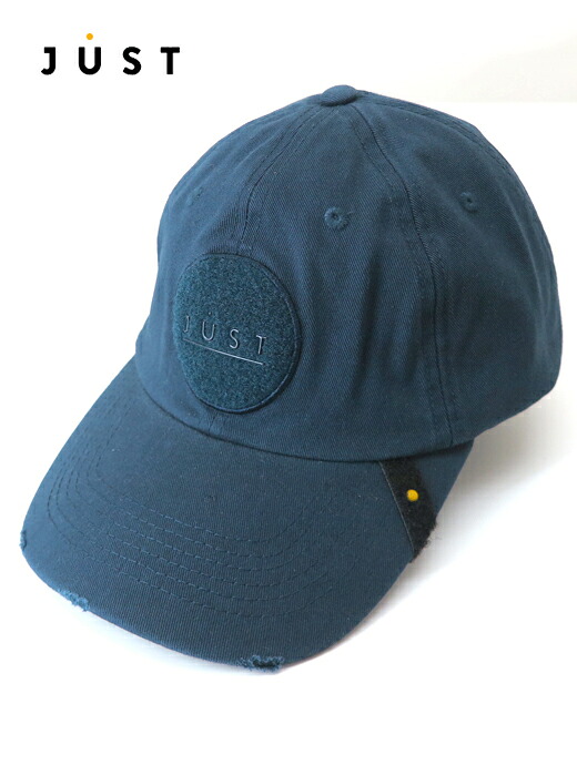 ジャスト ハット Just Hat ワッペン交換式トラッカーキャップ jus502402＿ネイビー