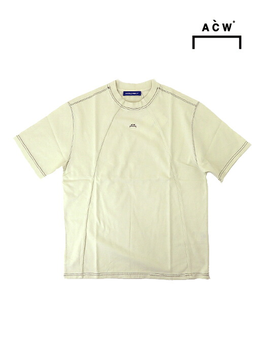 A Cold Wall ア・コールド・ウォール Tシャツ エクリュ クルーネック acw520601