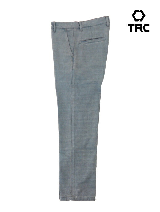 TRC ティー・アール・シー ワークパンツ ブリーチドブルー デニム trc520604