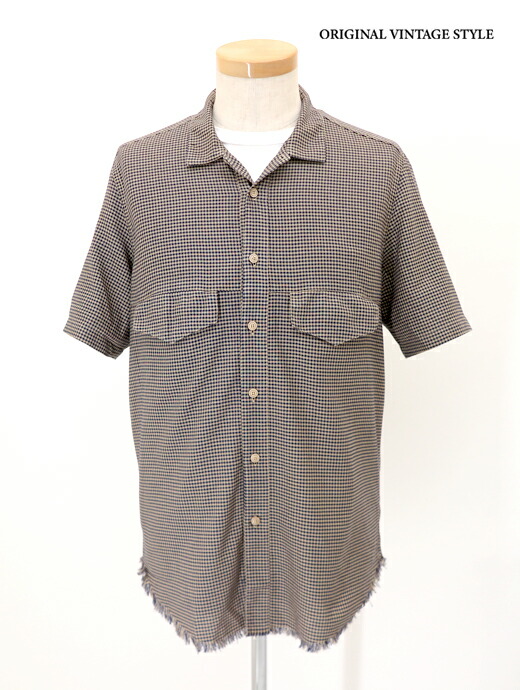 Original Vintage Style オリジナルヴィンテージスタイル プルオーバー 米国海軍×ベージュ 明けひろげ色合い ovs520603