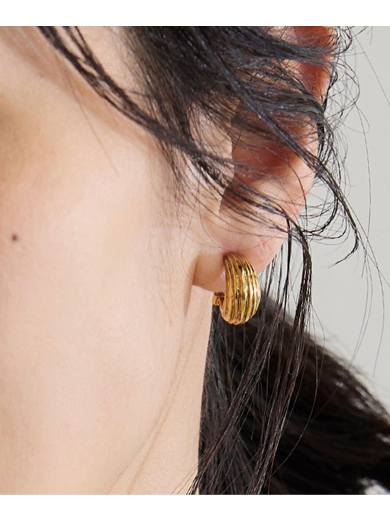 【WEB限定】【IRIS47(イリス)】gaia petite earring ROPE' ロペ アクセサリー・腕時計 イヤリング・イヤーカフ ゴールド シルバー【送料無料】[ Fashion]｜ROPE&rsquo;